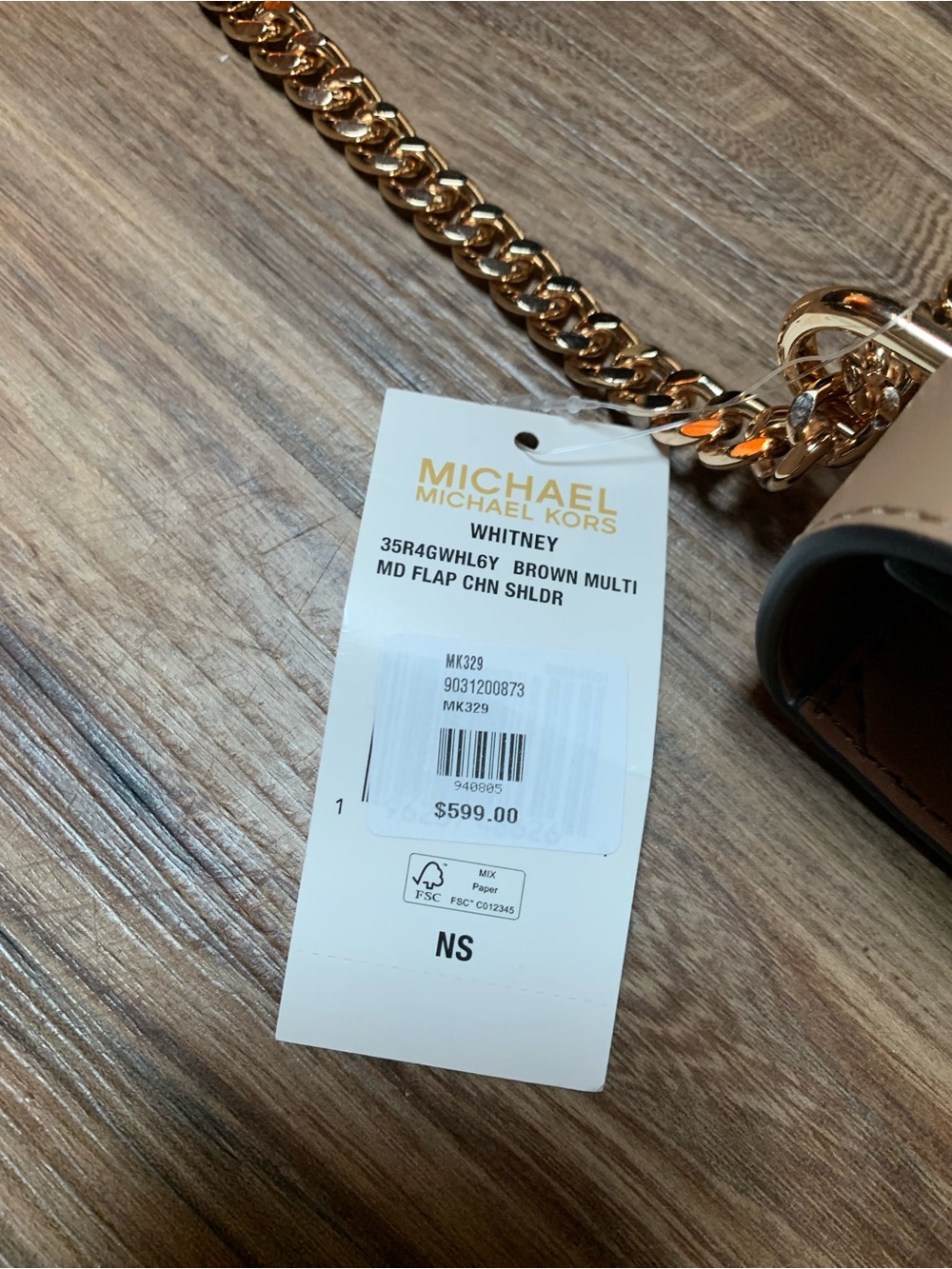 Michael Kors Whitney Purse - Picture 4 of 4